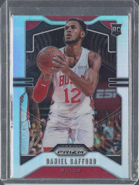 DANIEL GAFFORD 2019-20 PANINI PRIZM SILVER ROOKIE PRIZMS SSP RC #294