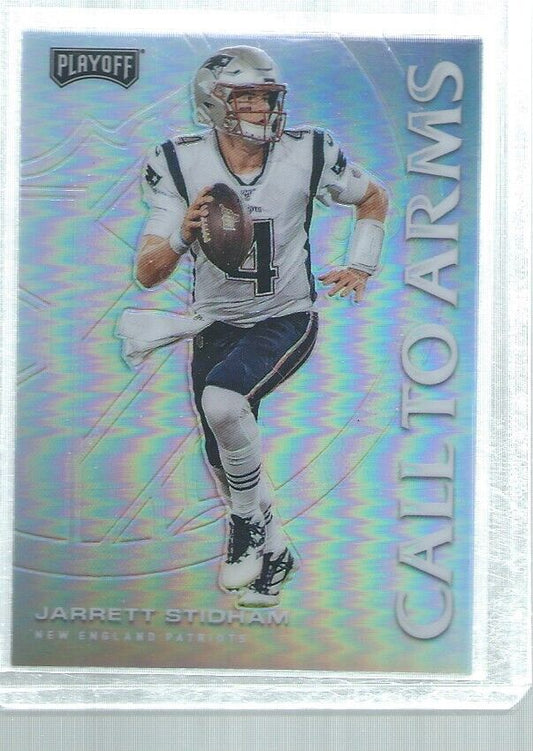 JARRETT STIDHAM 2020 PLAYOFF CALL TO ARMS SILVER PRIZM