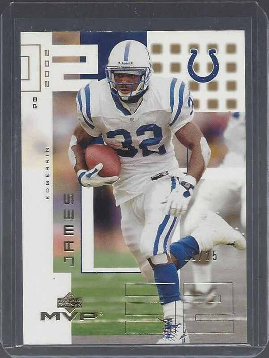 EDGERRIN JAMES 2002 UPPER DECK MVP GOLD #D 11/25