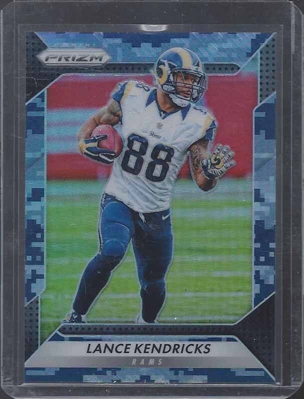 LANCE KENDRICKS 2016 PANINI PRIZM CAMO PRIZMS #D 7/25