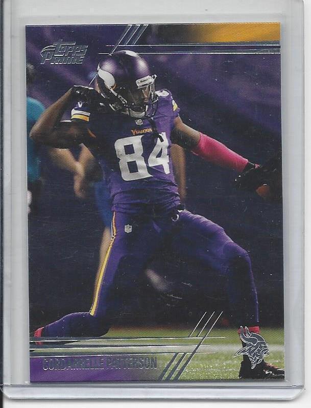 CORDARRELLE PATTERSON 2014 TOPPS PRIME SP PHOTO VARIATION SHORT PRINT VARIANT 11