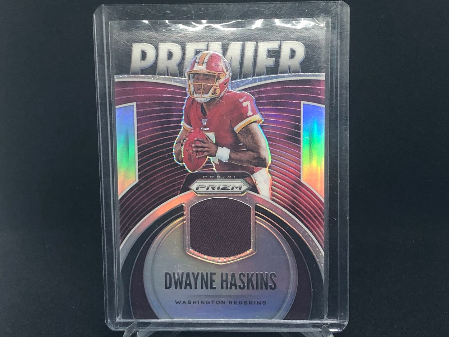 DWAYNE HASKINS 2019 PRIZM ROOKIE PREMIER PRIZM JERSEY RELIC RC
