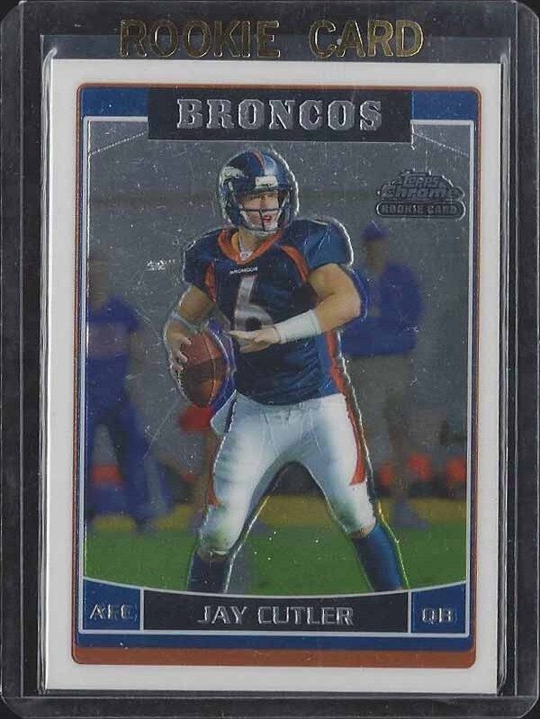 JAY CUTLER 2006 TOPPS CHROME TRUE ROOKIE RC #229