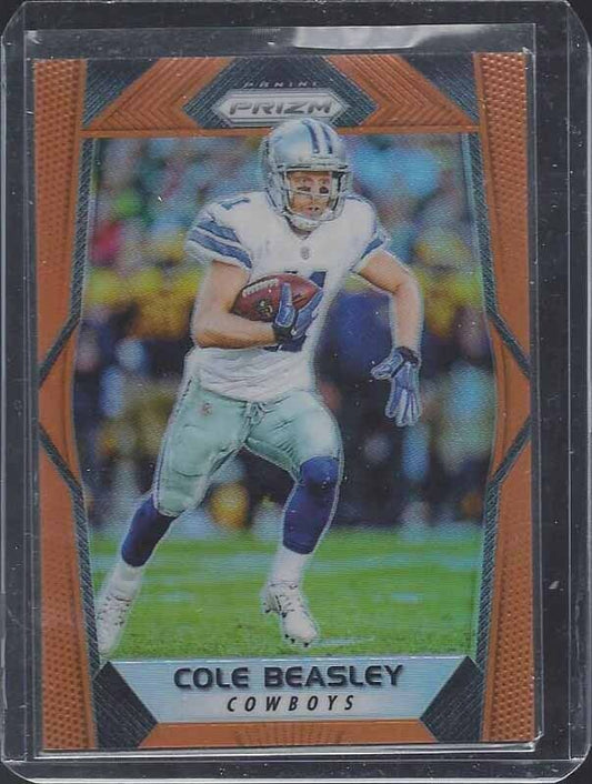 COLE BEASLEY 2017 PANINI PRIZM ORANGE PRIZMS #D 50/275