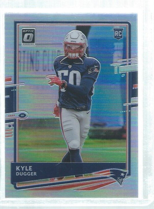 KYLE DUGGER 2020 DONRUSS OPTIC SILVER HOLO RC #140