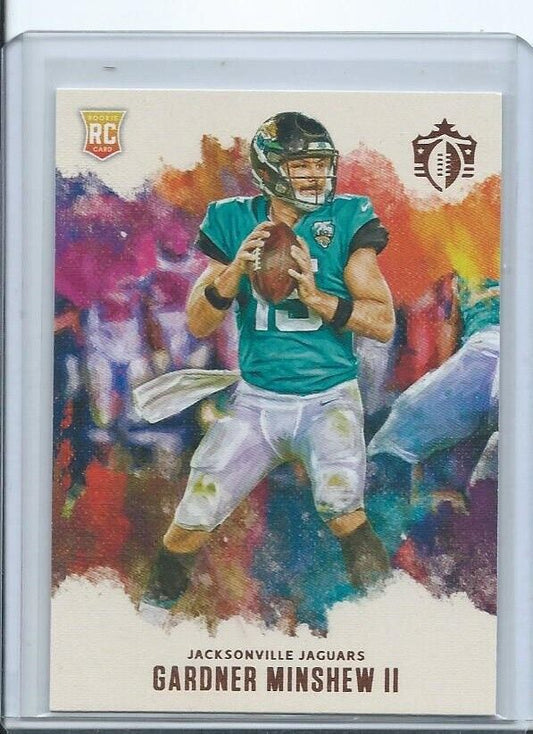 GARDNER MINSHEW II 2019 PANINI CHRONICLES GRIDIRON KINGS TRUE ROOKIE RC #3
