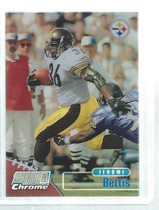 JEROME BETTIS 1998 TOPPS STADIUM CLUB CHROME REFRACTOR