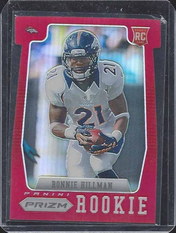 RONNIE HILLMAN 2012 PANINI PRIZM RED ROOKIE DIE CUT SSP PRIZMS RC #229