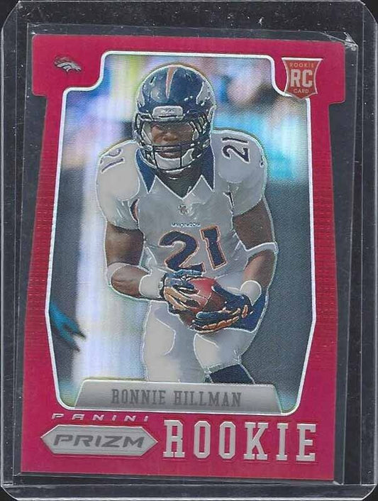 RONNIE HILLMAN 2012 PANINI PRIZM RED ROOKIE DIE CUT SSP PRIZMS RC #229