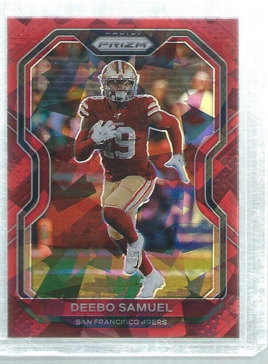 DEEBO SAMUEL 2020 PANINI PRIZM RED ICE PRIZMS #283