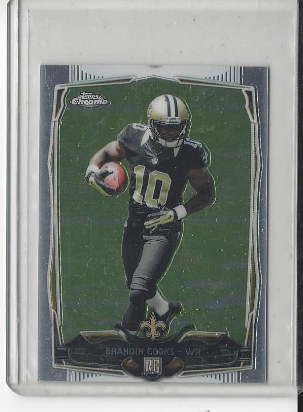 BRANDIN COOKS 2014 TOPPS CHROME MINI SP PHOTO VARIATION SHORT PRINT VARIANT RC