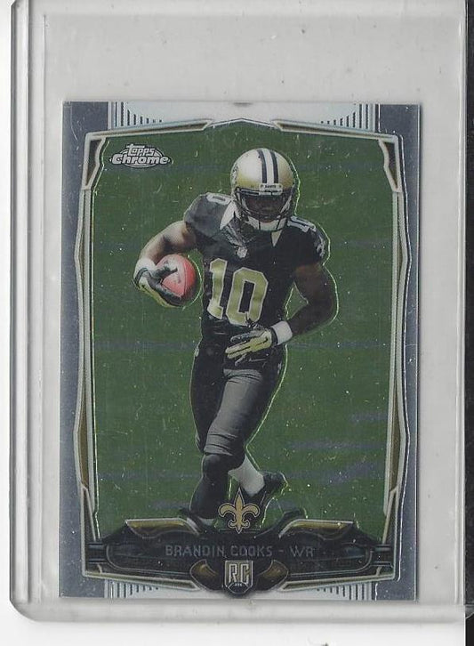 BRANDIN COOKS 2014 TOPPS CHROME MINI SP PHOTO VARIATION SHORT PRINT VARIANT RC
