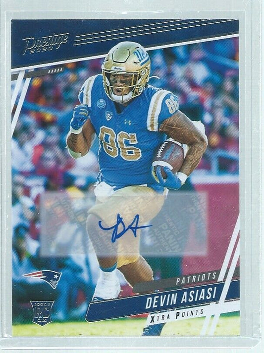 DEVIN ASIASI 2020 PANINI PRESTIGE XTRA POINTS AUTO RC #235