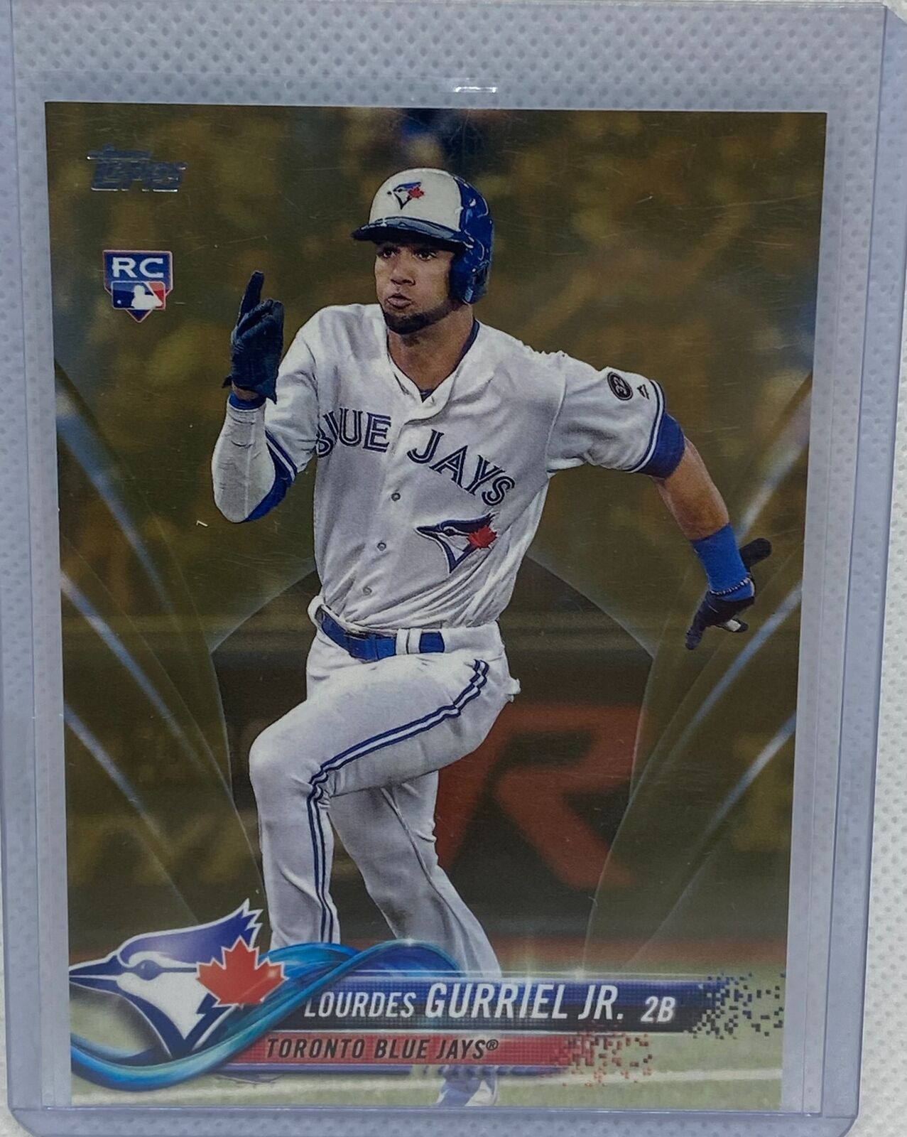 LOURDES GURRIEL JR. 2018 TOPPS UPDATE GOLD SERIES RC #D 1508/2018