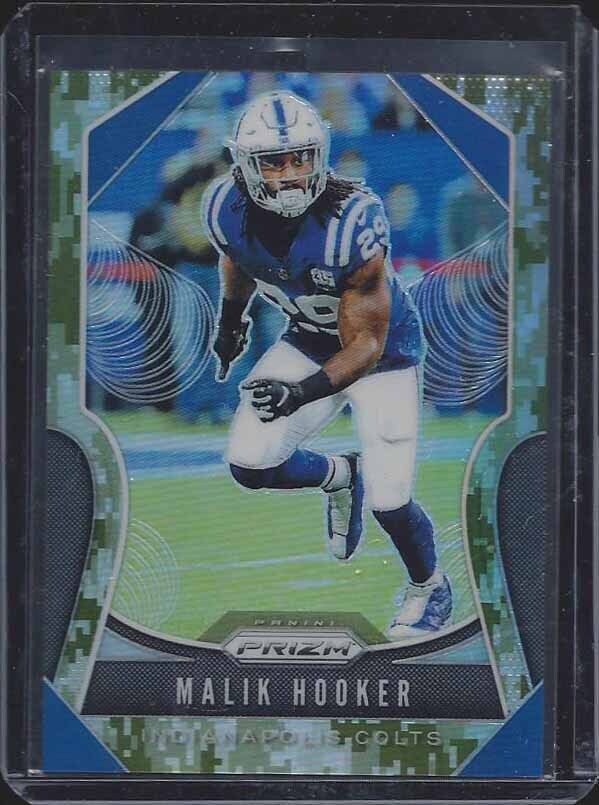 MALIK HOOKER 2019 PANINI PRIZM CAMO PRIZMS #D 7/25