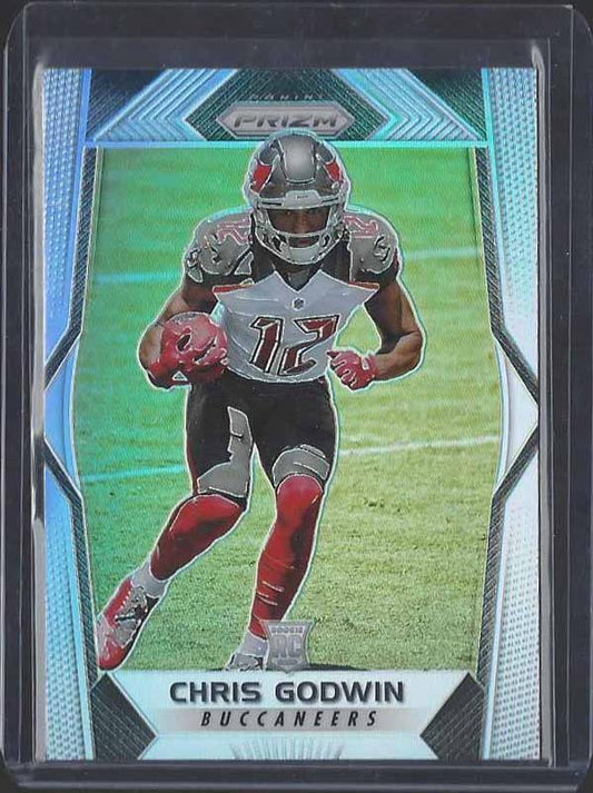 CHRIS GODWIN 2017 PANINI PRIZM SILVER ROOKIE PRIZMS TRUE RC #243