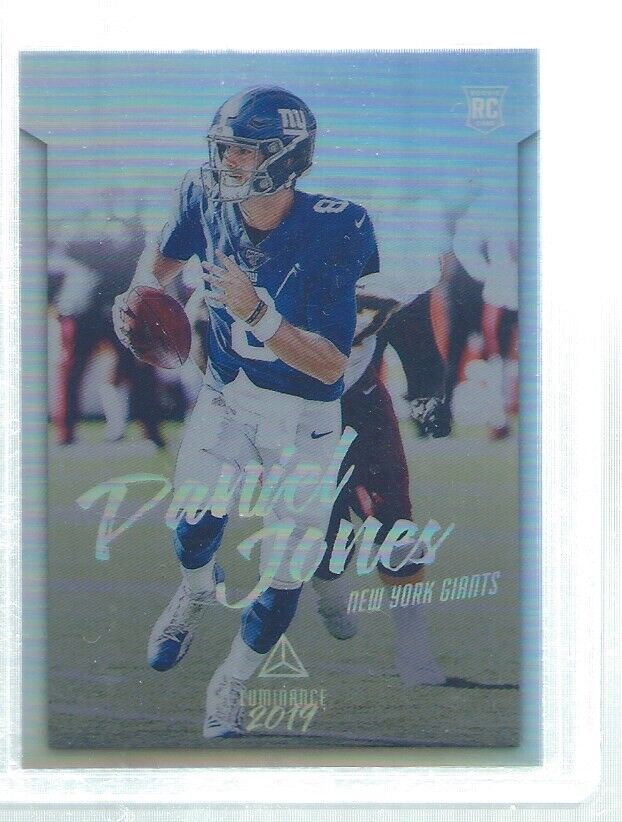 DANIEL JONES 2019 CHRONICLES LUMINANCE SILVER SILVER ROOKIE RC #203