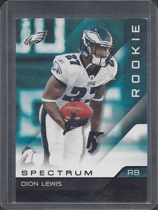 DION LEWIS 2011 ABSOLUTE SPECTRUM BLACK ROOKIE RC #D 18/25