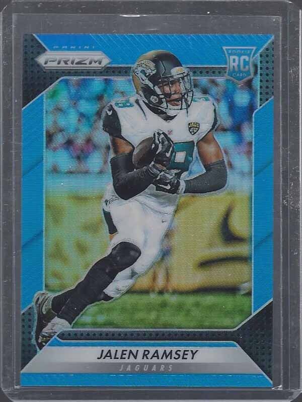 JALEN RAMSEY 2016 PANINI PRIZM LIGHT BLUE ROOKIE PRIZMS RC #D 75/199