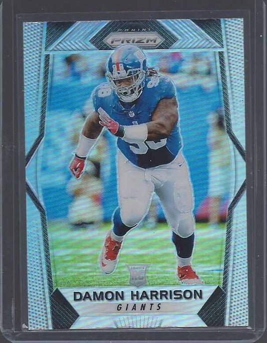 DAMON SNACKS HARRISON 2017 PANINI PRIZM SILVER ROOKIE PRIZMS TRUE RC #120