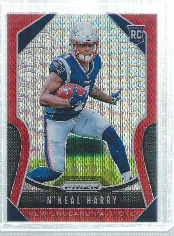 N'KEAL HARRY 2019 PANINI PRIZM RED WAVE PRIZMS ROOKIE RC #D 31/149