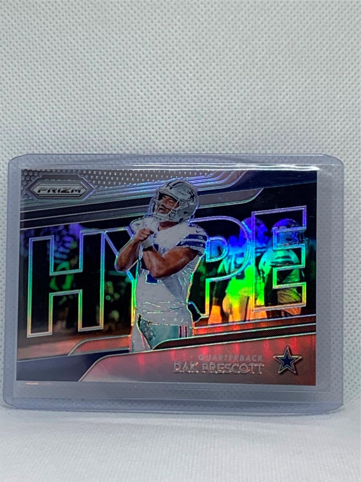 DAK PRESCOTT 2018 PANINI PRIZM HYPE SILVER PRIZMS #8