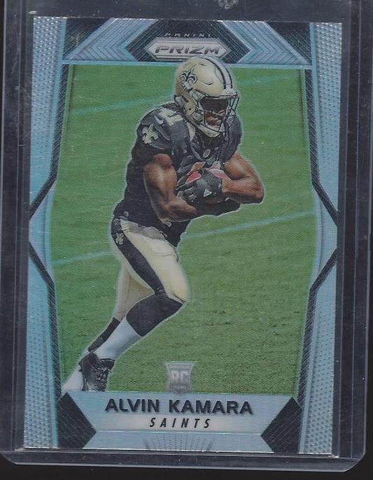 ALVIN KAMARA 2017 PANINI PRIZM SILVER ROOKIE PRIZMS TRUE RC #291