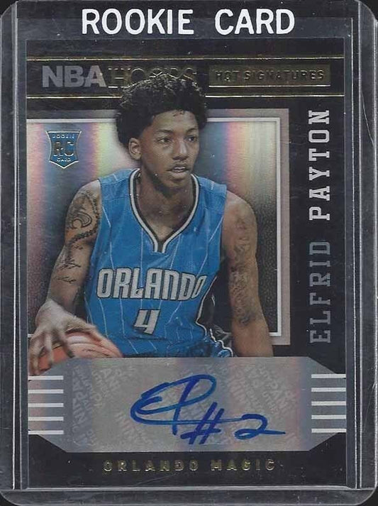 ELFRID PAYTON 2014-15 NBA HOOPS HOT SIGNATURES MAGIC ROOKIE AUTO RC #75