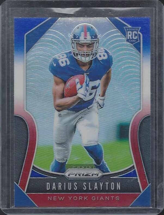 DARIUS SLAYTON 2019 PANINI PRIZM RED WHITE BLUE ROOKIE PRIZMS RC #356