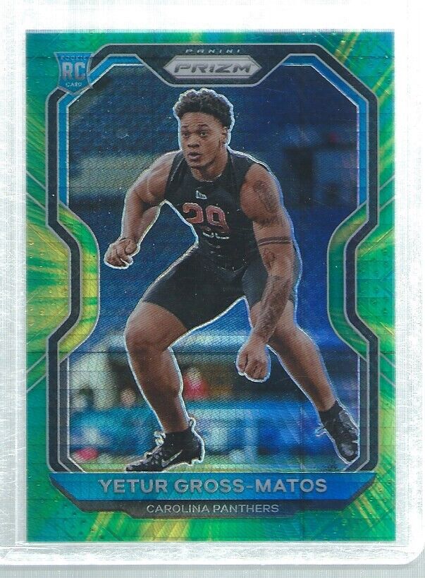 YETUR GROSS-MATOS 2020 PANINI PRIZM HYPER PRIZMS ROOKIE RC #D 81/275