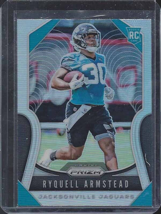 RYQUELL ARMSTEAD 2019 PANINI PRIZM SILVER ROOKIE PRIZMS SSP RC #338