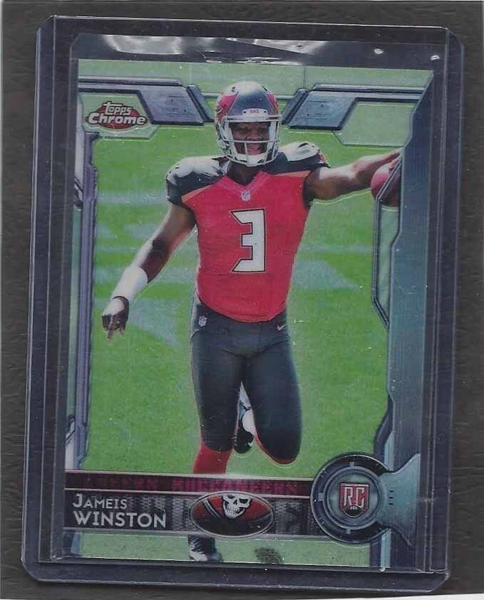 JAMEIS WINSTON 2015 TOPPS CHROME SP PHOTO VARIATION SHORT PRINT VARIANT RC #200