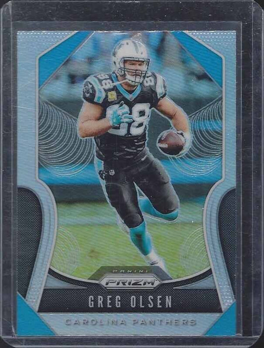 GREG OLSEN 2019 PANINI PRIZM SILVER PRIZMS SSP #176