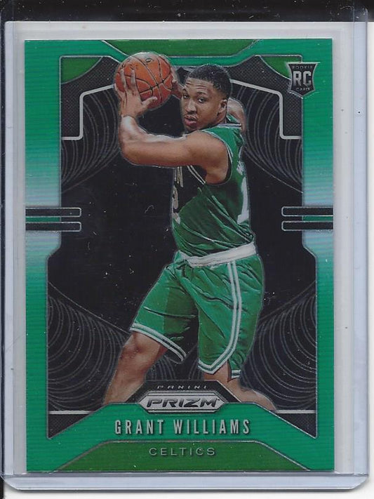 GRANT WILLIAMS 2019-20 PANINI PRIZM GREEN ROOKIE PRIZMS RC #267