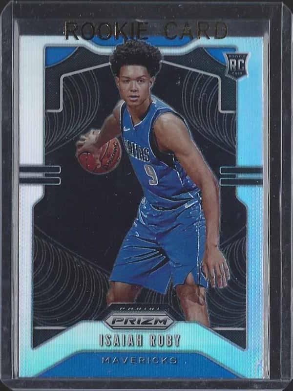 ISAIAH ROBY 2019-20 PANINI PRIZM SILVER ROOKIE PRIZMS SSP RC #283