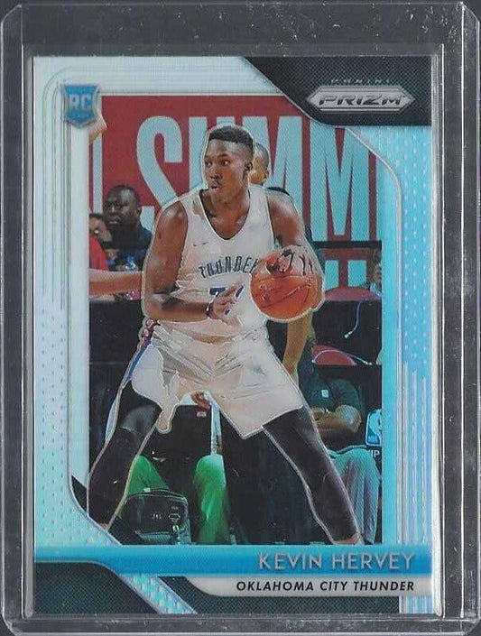 KEVIN HERVEY 2018-19 PANINI PRIZM SILVER PRIZMS ROOKIE RC #29
