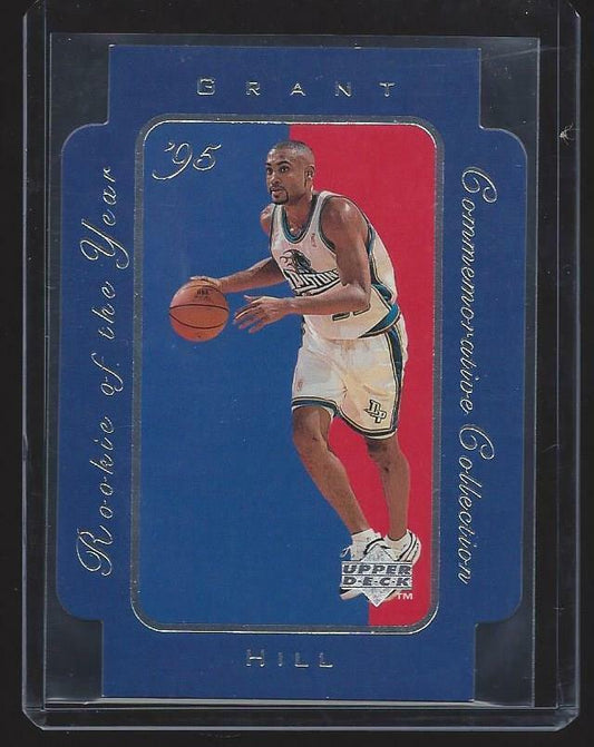 GRANT HILL 1997 UPPER DECK ROOKIE OF THE YEAR COMMEMORATIVE COLLECTION #2