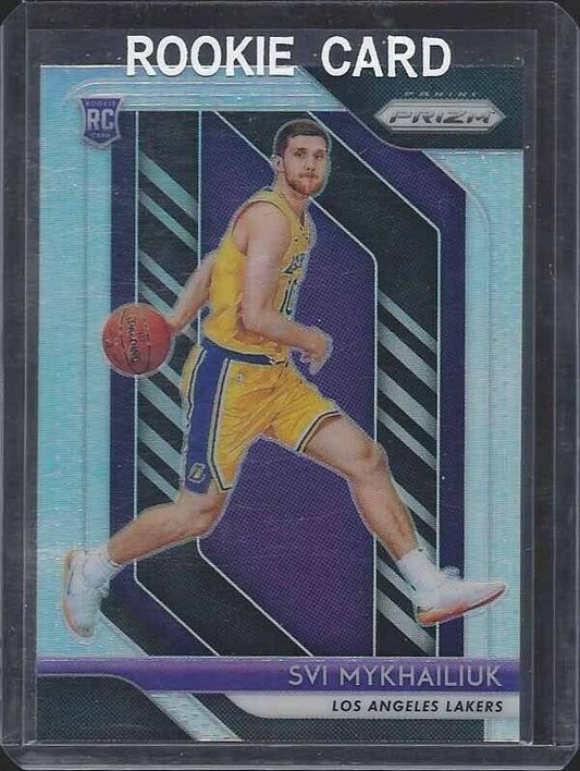 SVI MYKHAILIUK 2018-19 PANINI PRIZM SILVER PRIZMS ROOKIE RC #274