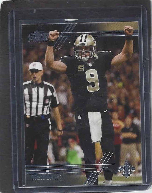 DREW BREES 2014 TOPPS PRIME SP PHOTO VARIATION CELEBRATION SHORT PRINT #100