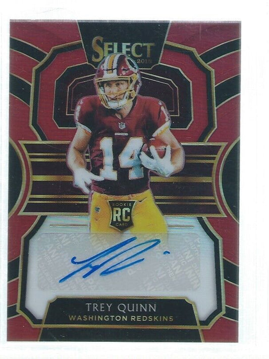 TREY QUINN 2015 PANINI SELECT PRIZM AUTO RED RC #D 50/75