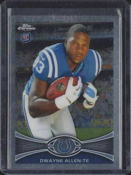 DWAYNE ALLEN 2012 TOPPS CHROME SP PHOTO VARIATION SHORT PRINT VARIANT RC #17
