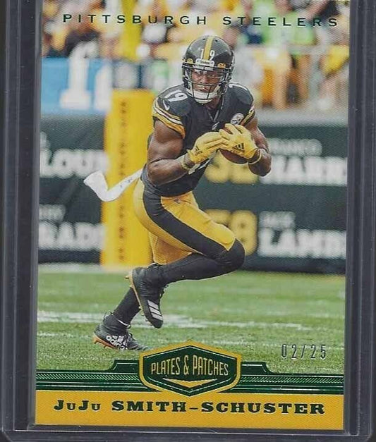 JUJU SMITH SCHUSTER 2019 PLATES & PATCHES GREEN #D 2/25