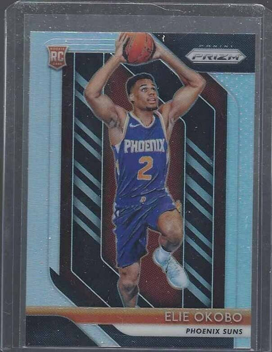 ELIE OKOBO 2018-19 PANINI PRIZM SILVER PRIZMS ROOKIE RC #299