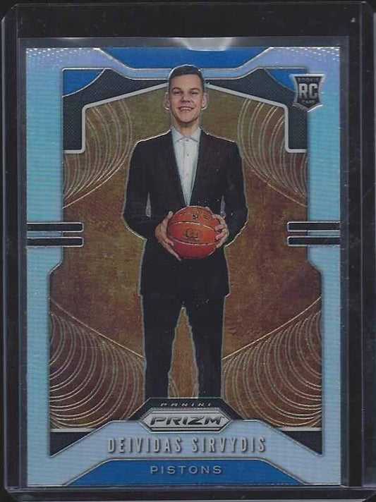 DEIVIDAS SIRVYDIS 2019-20 PANINI PRIZM SILVER ROOKIE PRIZMS SSP RC #298