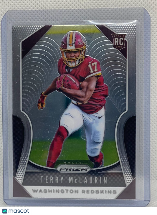 TERRY MCLAURIN 2019 PANINI PRIZM TRUE ROOKIE RC #353