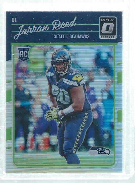 JARRAN REED 2016 DONRUSS OPTIC SILVER HOLO ROOKIE RC #120