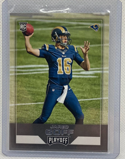 JARED GOFF 2016 PANINI PLAYOFF TRUE ROOKIE RC #201