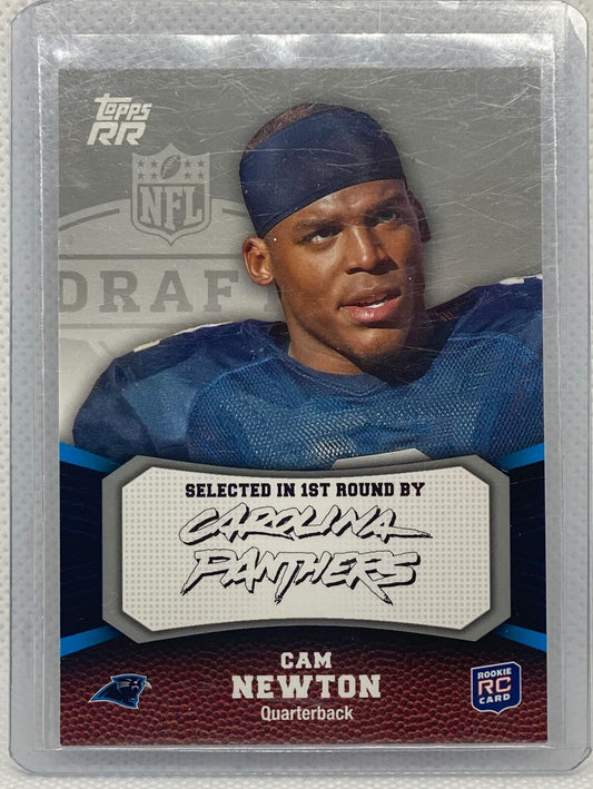 CAM NEWTON 2011 TOPPS RISING ROOKIES TRUE ROOKIE RC #130