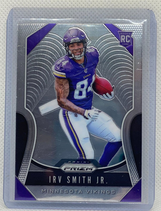 IRV SMITH JR. 2019 PANINI PRIZM TRUE ROOKIE RC #366