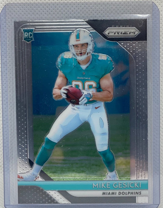 MIKE GESICKI 2018 PANINI PRIZM TRUE ROOKIE RC #216